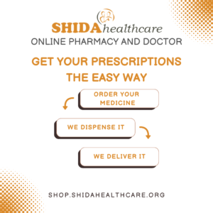 Get your prescriptions the easy way with Shida Healthcare Online Pharmacy and Doctor